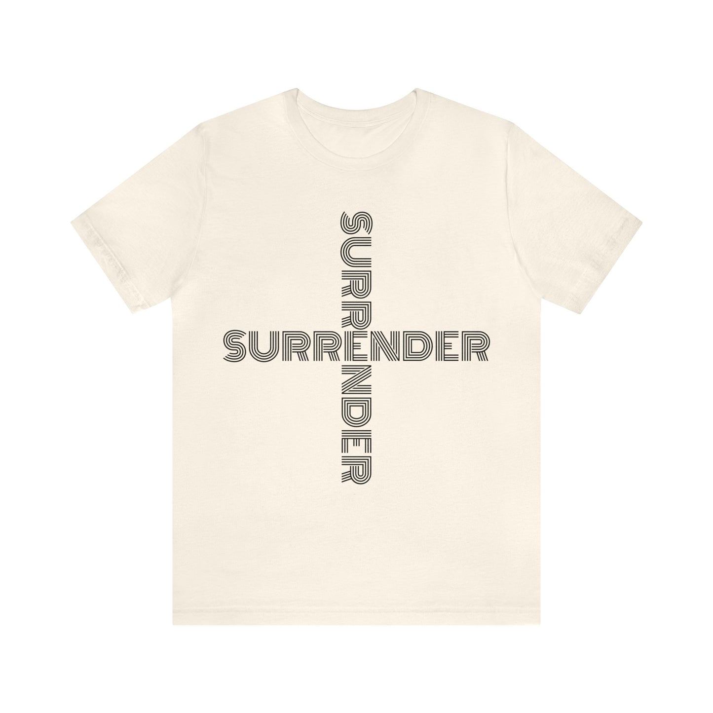 "SURRENDER" Jersey Short Sleeve Tee