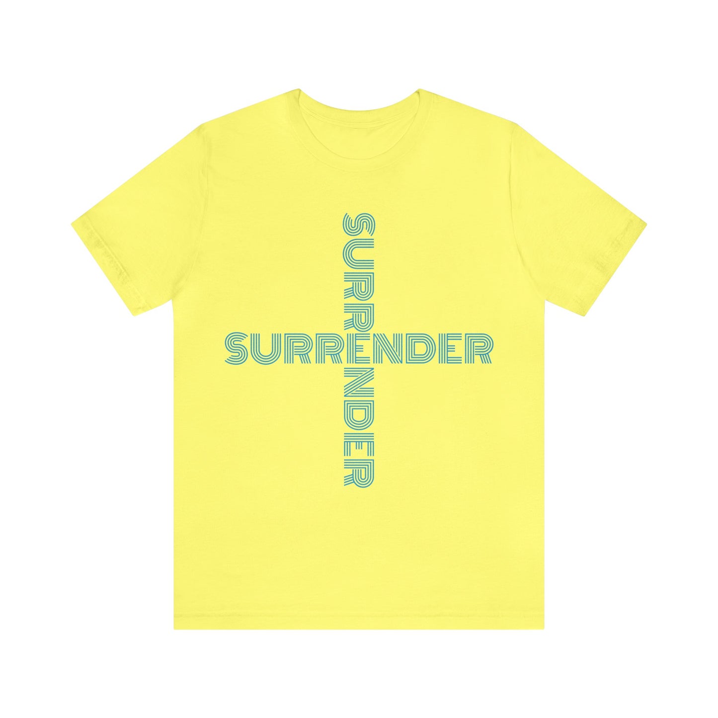 "SURRENDER" Jersey Short Sleeve Tee