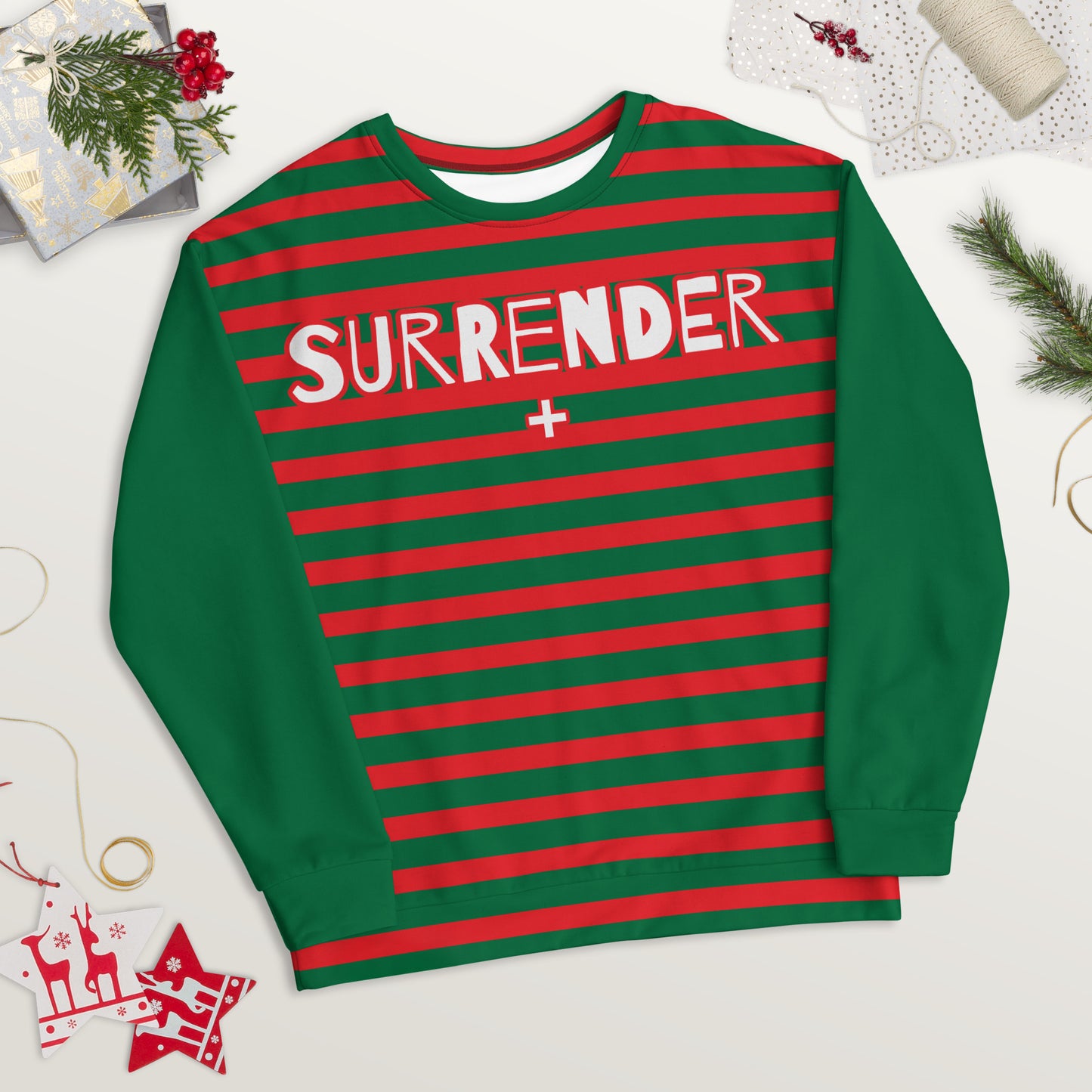 "SURRENDER" CHRISTMAS EDITION Unisex Sweatshirt