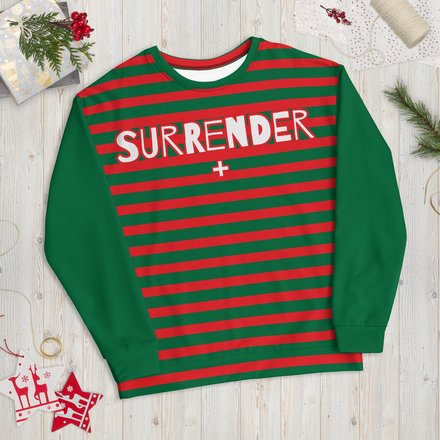 "SURRENDER" CHRISTMAS EDITION Unisex Sweatshirt
