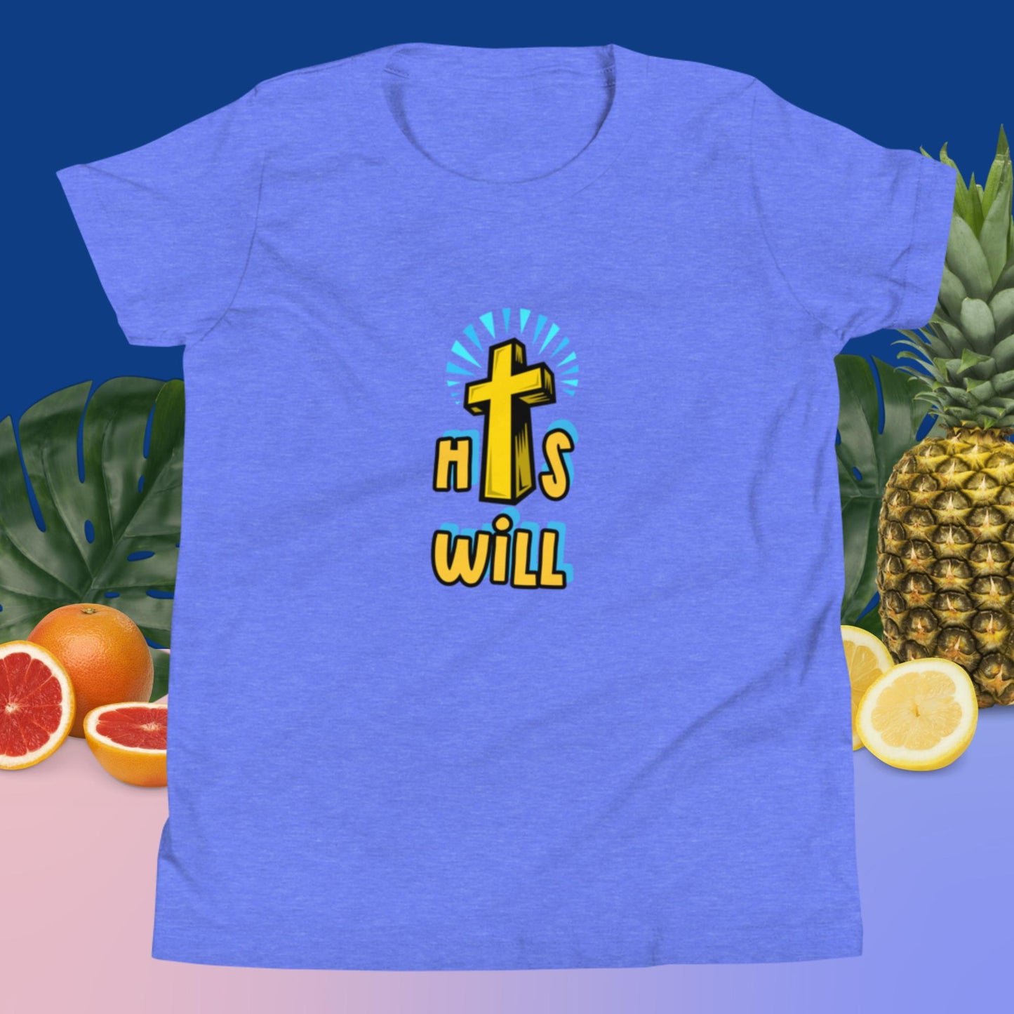 "HIS WILL" Kids Short Sleeve T-Shirt